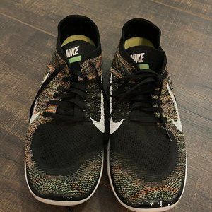 Free 4.0 Flyknit 'Black Green Orange'